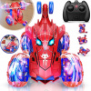 Diaľkovo ovládané auto SpiderMan Farebné svetlá LED svetlá Diaľkovo ovládané auto SpiderMan Farebné svetlá LED svetlá