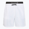 Pánske plavecké šortky EA7 Emporio Armani Logo Tape Boxer White Pánske plavecké šortky EA7 Emporio Armani Logo Tape Boxer White