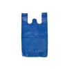HDPE taška 10kg 30+18x55/100 ks modrá pevná HDPE taška 10kg 30+18x55/100 ks modrá pevná