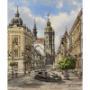 Mlynská ulica, Košice - Baňas Matúš - originálny, ručne maľovaný obraz M (do veľkosti 65x65cm) Viac farieb Mlynská ulica, Košice - Baňas Matúš - originálny, ručne maľovaný obraz M (do veľkosti 65x65cm) Viac farieb