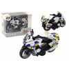 LEAN TOYS Policajný motocykel na batériový pohon s trecím pohonom, svetlami a zvukom LEAN TOYS Policajný motocykel na batériový pohon s trecím pohonom, svetlami a zvukom