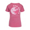 PitBull West Coast - dámské triko PLANET SURF růžové velikost: M PitBull West Coast - dámské triko PLANET SURF růžové velikost: M