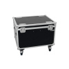 ROADINGER Flightcase 4x LED THA-100F/THA-120PC with wheels ROADINGER Flightcase 4x LED THA-100F/THA-120PC with wheels