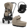 Cybex Priam kombinovaný kočík 3v1 / COZY BEIGE Cybex Priam kombinovaný kočík 3v1 / COZY BEIGE