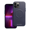 Roar Kožený kryt Mag Case - iPhone 13 Pro Max tmavomodrý Roar Kožený kryt Mag Case - iPhone 13 Pro Max tmavomodrý