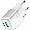 JOYROOM JR-TG7 rýchlonabíjací adaptér s portmi USB-C / USB-A - 33W - biely - možnosť vrátiť tovar ZADARMO do 30tich dní JOYROOM JR-TG7 rýchlonabíjací adaptér s portmi USB-C / USB-A - 33W - biely - možnosť vrátiť tovar ZADARMO do 30tich dní