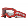 Alpinestars Vision 3 Wordmark red/clear Alpinestars Vision 3 Wordmark red/clear