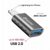 SWISSTEN OTG ADAPTER LIGHTNING(M)/USB-A(F) 55500300 Swissten SWISSTEN OTG ADAPTER LIGHTNING(M)/USB-A(F) 55500300 Swissten