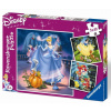 RAVENSBURGER Puzzle Snehulienka, Popoluška, Ariel 3x49 dielikov RAVENSBURGER Puzzle Snehulienka, Popoluška, Ariel 3x49 dielikov