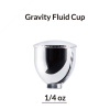 Gaahleri Airbrush Smooth Level Gravity Fluid Cup 1/4 OZ (Gaahleri) Gaahleri Airbrush Smooth Level Gravity Fluid Cup 1/4 OZ (Gaahleri)