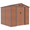 G21 Domček záhradný GAH 407, hnedý 213 × 190 × 191 cm G21 Domček záhradný GAH 407, hnedý 213 × 190 × 191 cm