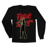 Licenced Tričko s rukávem Friday The 13th Jason Voorhees XL Licenced Tričko s rukávem Friday The 13th Jason Voorhees XL