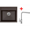 Set Sinks Solo 560 Marone + Elka lesklá Set Sinks Solo 560 Marone + Elka lesklá