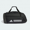 adidas TR DUFFLE M BLACK/WHITE Čierna 50L adidas TR DUFFLE M BLACK/WHITE Čierna 50L