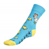 Bellatex Ponožky Slepičky - 43-46 modrá Bellatex Ponožky Slepičky - 43-46 modrá