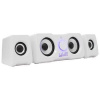 White Shark 2.2 MOOD speakers, white White Shark 2.2 MOOD speakers, white