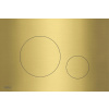 Alca Flat splachovacie tlačidlo do toalety zlatá TURN-BRASS Alca Flat splachovacie tlačidlo do toalety zlatá TURN-BRASS