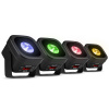 BeamZ BBP12 mini aku uplight set - 4x IP65 vodeodolné uplighty - S 12W RGBAL LED - WDMX BeamZ BBP12 mini aku uplight set - 4x IP65 vodeodolné uplighty - S 12W RGBAL LED - WDMX