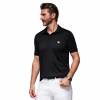 Pánske polo tričko z elastickej látky, čierne V1 OM-POSS-0150 XXL Pánske polo tričko z elastickej látky, čierne V1 OM-POSS-0150 XXL