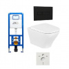 Závesný WC set predstenová montáž Roca Optica SIKOJSROOPTBL Závesný WC set predstenová montáž Roca Optica SIKOJSROOPTBL