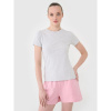 Dámske hladké tričko slim 4F 4FWMM00TTSHF2673-27M XS Dámske hladké tričko slim 4F 4FWMM00TTSHF2673-27M XS