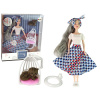 LEAN TOYS Bábika Emily Gray Hair Kitty Swing LEAN TOYS Bábika Emily Gray Hair Kitty Swing