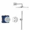 Grohe Sprchový systém Precision včetně podomítkového tělesa chrom 34880000 Grohe Sprchový systém Precision včetně podomítkového tělesa chrom 34880000
