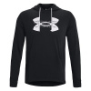 Under Armour UA Rival Terry Logo Hoodie-BLK 1373382-001 Under Armour UA Rival Terry Logo Hoodie-BLK 1373382-001