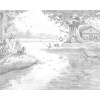 ZUTY Bodkovanie - ČERVENÝ LES Rámovanie: vypnuté plátno na rám, Rozmer: 80x100 cm ZUTY Bodkovanie - ČERVENÝ LES Rámovanie: vypnuté plátno na rám, Rozmer: 80x100 cm