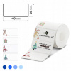 Samolepiace termálne etikety pre Niimbot B1 B21 B3S B31 40x20 Samolepiace termálne etikety pre Niimbot B1 B21 B3S B31 40x20