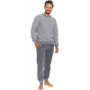 Pánske pyžamo Doctor Nap PMB.5248 Farba: Sivá, Veľkosť: 2XL Pánske pyžamo Doctor Nap PMB.5248 Farba: Sivá, Veľkosť: 2XL