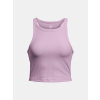 Under Armour Dámske tielko Meridian Rib Crop Tank Fialová LG Under Armour Dámske tielko Meridian Rib Crop Tank Fialová LG