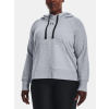 Dámska mikina Under Armour Rival Fleece HB Hoodie& Šedá 2X Dámska mikina Under Armour Rival Fleece HB Hoodie& Šedá 2X