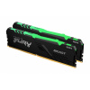 Kingston FURY Beast/DDR4/32GB/3600MHz/CL18/2x16GB/RGB/Black KF436C18BB2AK2/32 Kingston FURY Beast/DDR4/32GB/3600MHz/CL18/2x16GB/RGB/Black KF436C18BB2AK2/32