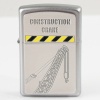 Zippo chrom Plakette Construction Crane 2001295 Zippo chrom Plakette Construction Crane 2001295