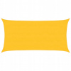 Plachta proti slnku 160 g/m² obdĺžnik žltá 4 x 7 m HDPE Žltá 311575 Plachta proti slnku 160 g/m² obdĺžnik žltá 4 x 7 m HDPE Žltá 311575
