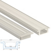 MCLED Profil AL 23x8mm, VO vestavný, čirý difuzor, komplet, 3m MCLED Profil AL 23x8mm, VO vestavný, čirý difuzor, komplet, 3m