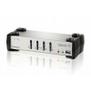 KVM prepínač ATEN VGA USB 4 porty sivý KVM prepínač ATEN VGA USB 4 porty sivý