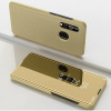 Knižkové púzdro Electroplating Mirror na Samsung Galaxy A20e - zlatá Knižkové púzdro Electroplating Mirror na Samsung Galaxy A20e - zlatá