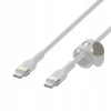 Belkin CAB011bt2MWH USB-C s konektorem USC-C, 2m, bílý Belkin CAB011bt2MWH USB-C s konektorem USC-C, 2m, bílý