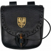 Mythrojan Kožená brašna na opasek s erbem orla, renesanční styl Mythrojan Kožená brašna na opasek s erbem orla, renesanční styl