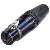 Neutrik NC10FXX-14-B XLR konektor spojka, rovná Pólů: 10 černá 1 ks Neutrik NC10FXX-14-B XLR konektor spojka, rovná Pólů: 10 černá 1 ks