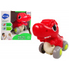 Lean Toys Dinosaurus na kolesách pre najmenších červený Lean Toys Dinosaurus na kolesách pre najmenších červený