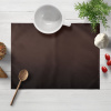 Biante Saténové prestieranie na stôl polyesterový Satén LUX-042 Čokoládovo hnedé 30x40 cm Biante Saténové prestieranie na stôl polyesterový Satén LUX-042 Čokoládovo hnedé 30x40 cm