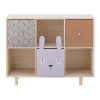 Detská knižnica z masívu paulownie v prírodnej farbe 55x89,5 cm Calle – Bloomingville Mini Detská knižnica z masívu paulownie v prírodnej farbe 55x89,5 cm Calle – Bloomingville Mini