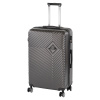 Veľký kufor TraveLux Pro s pevným vekom 76x50x29 cm sivý Veľký kufor TraveLux Pro s pevným vekom 76x50x29 cm sivý
