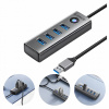 Orico PDD4U-U3-015-GY-EPIP 4-portový USB Hub Orico PDD4U-U3-015-GY-EPIP 4-portový USB Hub