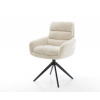 Jedálenská stolička Abelia-Flex s opierkami plyšový manšester krémovo Jedálenská stolička Abelia-Flex s opierkami plyšový manšester krémovo