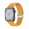 AppleKing silikónový remienok s kovovým magnetickým zapínaním pre Apple Watch 42mm / 41mm / 40mm / 38mm - horčicový - možnosť vrátiť tovar ZADARMO do 30tich dní AppleKing silikónový remienok s kovovým magnetickým zapínaním pre Apple Watch 42mm / 41mm / 40mm / 38mm - horčicový - možnosť vrátiť tovar ZADARMO do 30tich dní