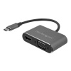 STARTECH USB C to VGA and HDMI Adapter - Aluminum, STARTECH USB C to VGA and HDMI Adapter - Aluminu CDP2HDVGA STARTECH USB C to VGA and HDMI Adapter - Aluminum, STARTECH USB C to VGA and HDMI Adapter - Aluminu CDP2HDVGA